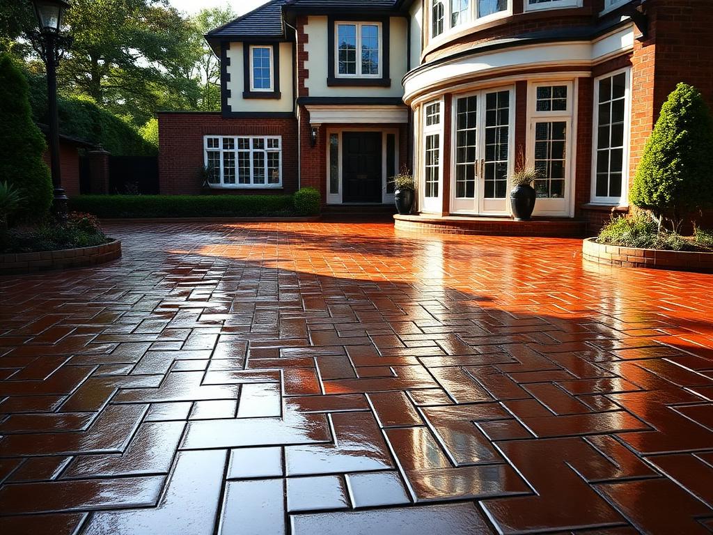 Driveway Cleaning by Refresh & Revive: professional exterior cleaning in Cheshire and the North West