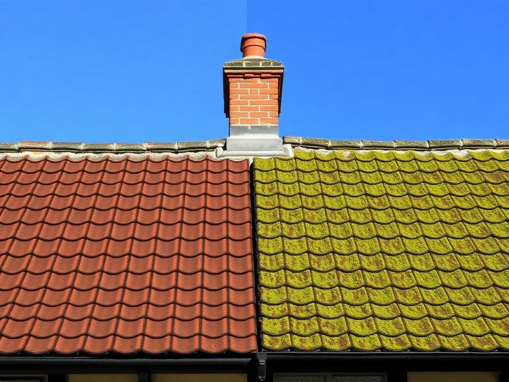 Roof Moss Removal by Refresh & Revive: professional exterior cleaning in Cheshire and the North West